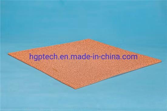 Metal Foam Copper, Cu Foam, L400mm*W400mm*T20mm