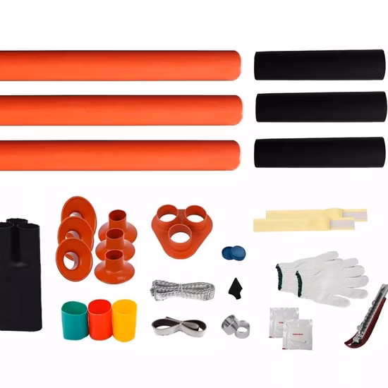 High Voltage Heat Shrink Termination Kit 35kv 3core Outdoor Cable Accessories