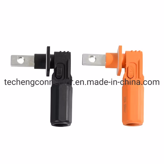 New High Voltage Hv Single Core Fast Slide Battery Connector for Solar Energy Storage
